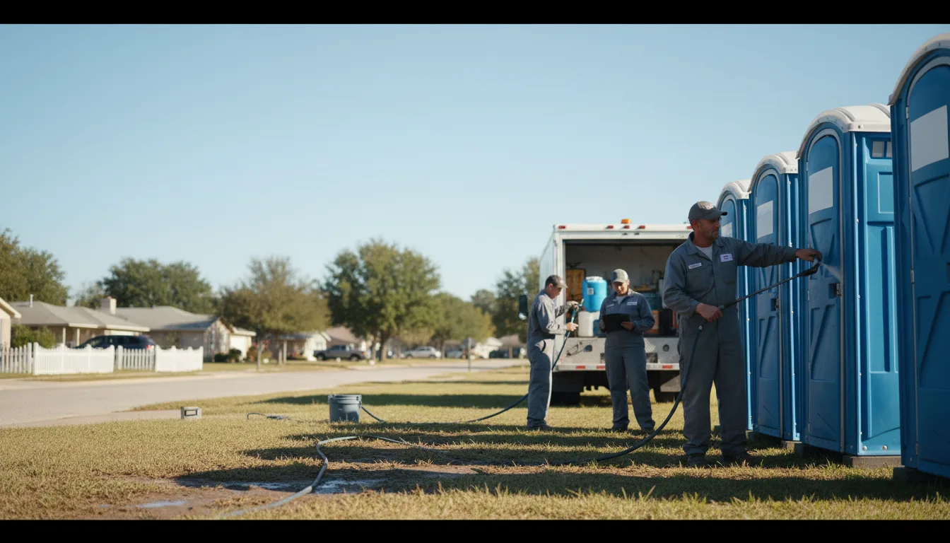 Long-Term Portable Toilet Rental in Parsons, KS near me